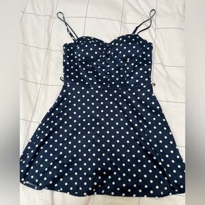 Forever 21 vintage polkadot mini dress • fits like a XS/S